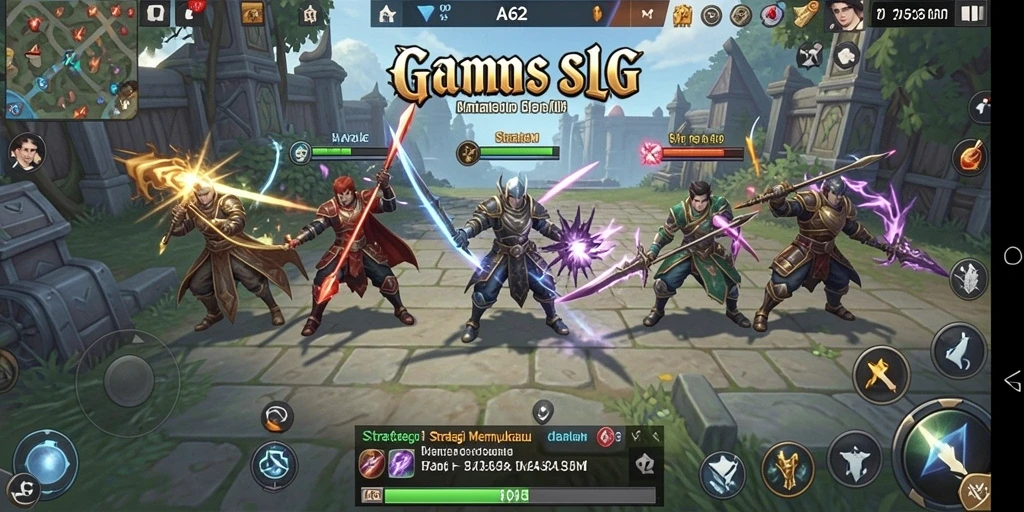 Gameplay seru dan menegangkan dalam AA62, pengalaman SLG terbaik.