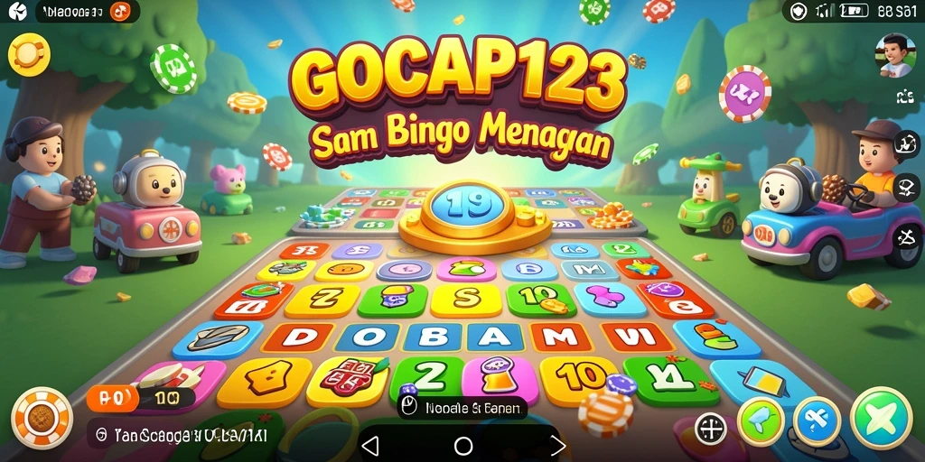 Tampilan gameplay Bingo yang menarik di GOCAP123.