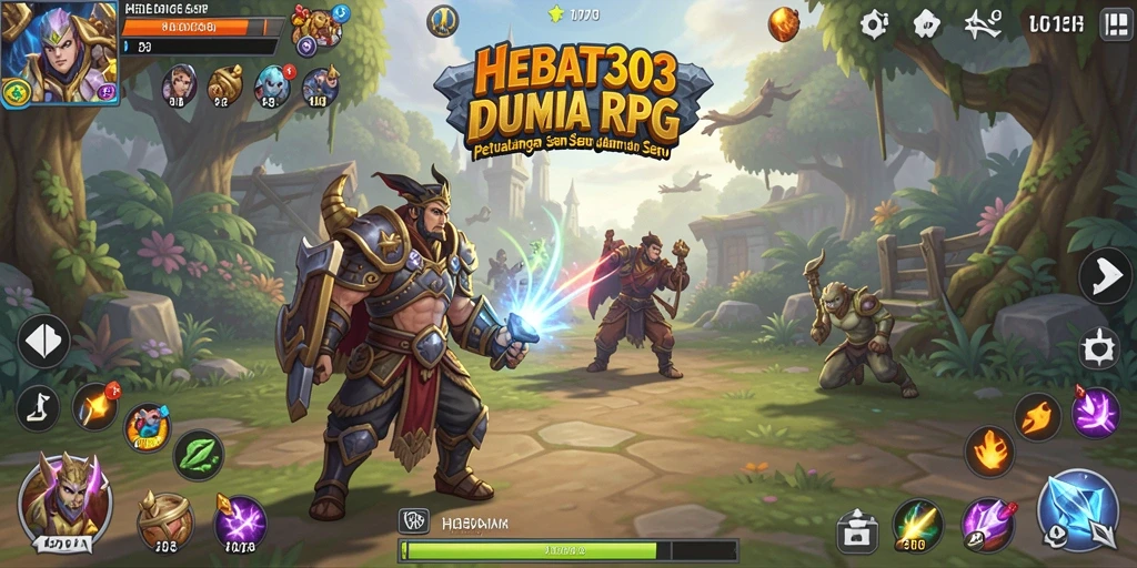 Gameplay RPG HEBAT303 yang seru dan mendebarkan.