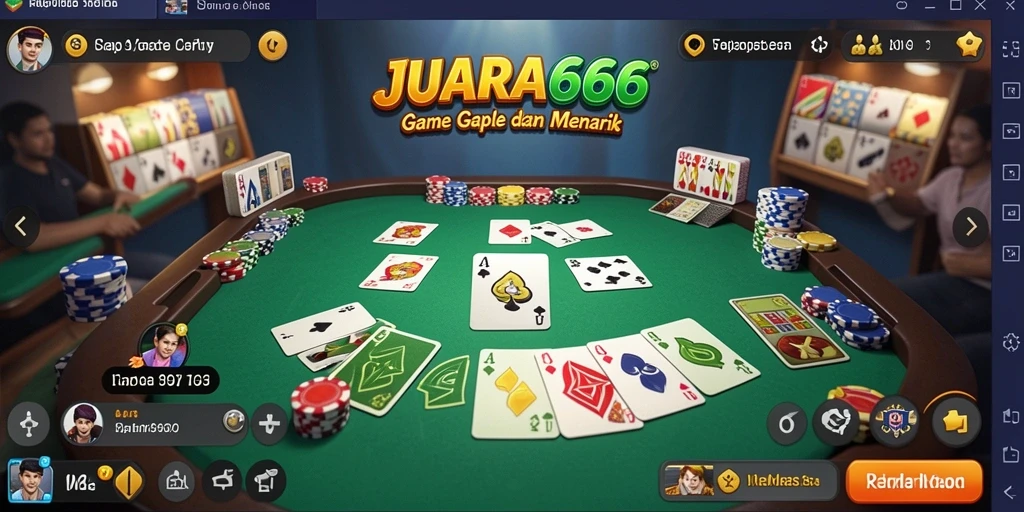 Tampilan gameplay JUARA666 yang seru dan interaktif.