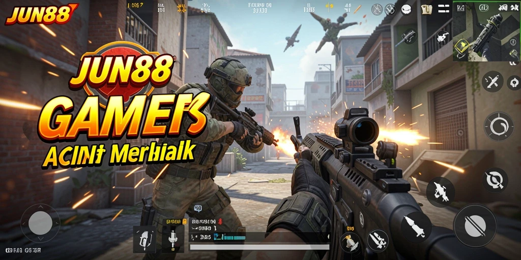 Tampilan aksi mendebarkan dalam gameplay JUN88 yang menakjubkan.