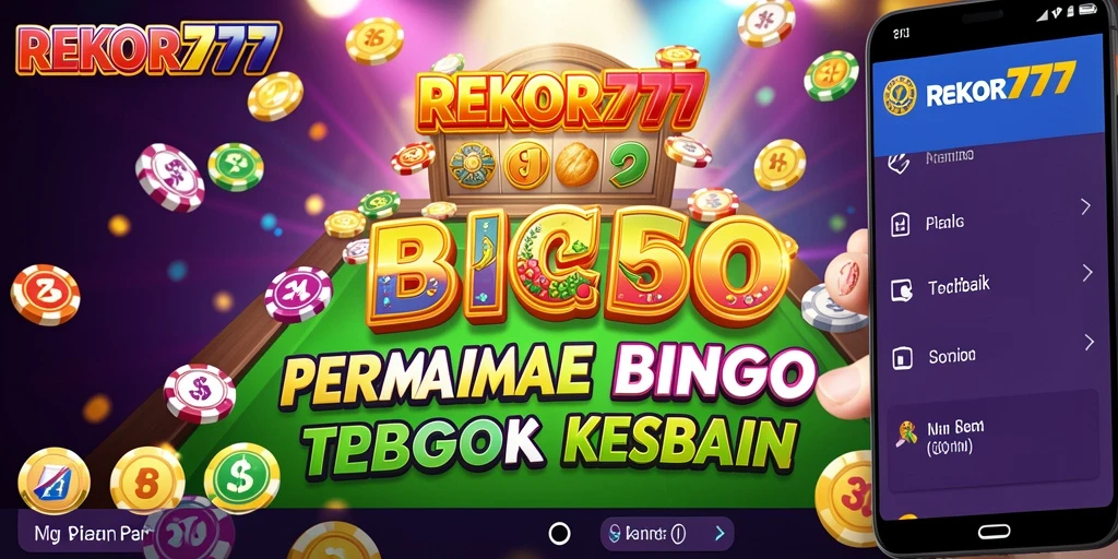 Tampilan gameplay menarik di REKOR777 dengan suasana Bingo yang seru.