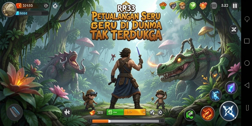Tampilan gameplay RR33 yang menegangkan dan penuh aksi.